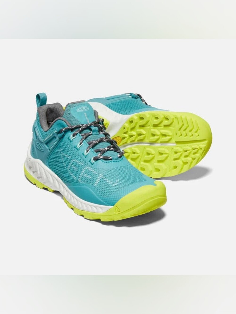 💲⬇️ KEEN NXIS Evo Waterproof Hiking Shoes Women’s 8.5 Porcelain Green Outdoor